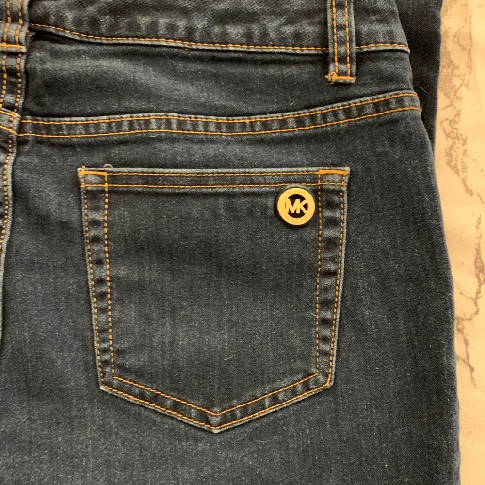 Michael Kors Dark Wash Skinny Jeans - 6 - Picture 5 of 10